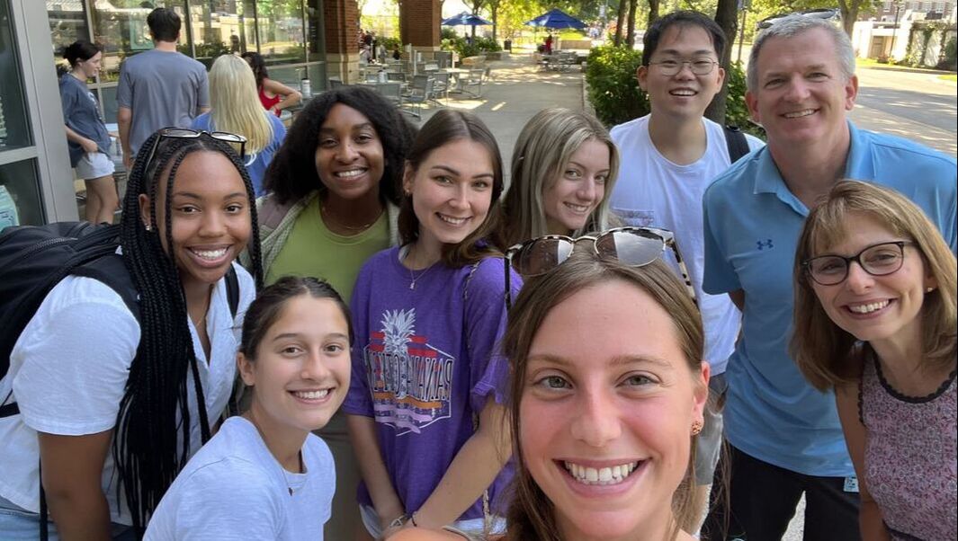Penn State Motivation Lab team from an outing to the Creamery in University Park, PA to kick off Fall 2022